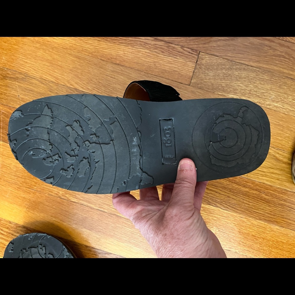 1803 black sandals - Picture 7 of 7